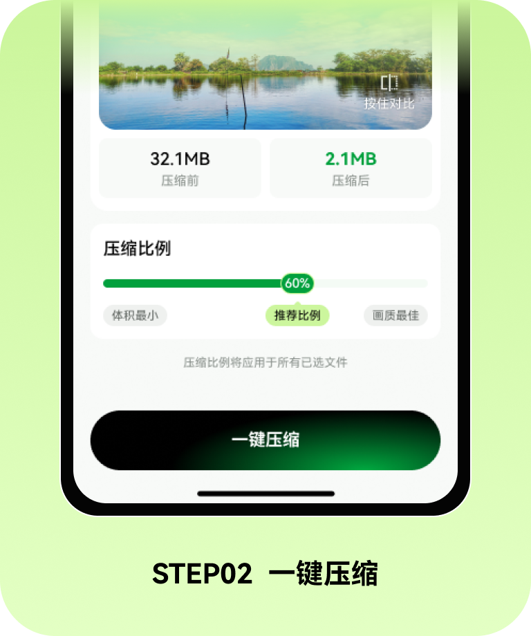 STEP02 一键压缩